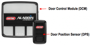 alladin connect garage door control