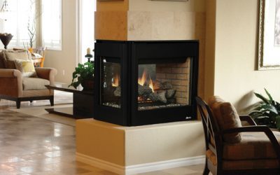 Transform your living space with a gas fireplace